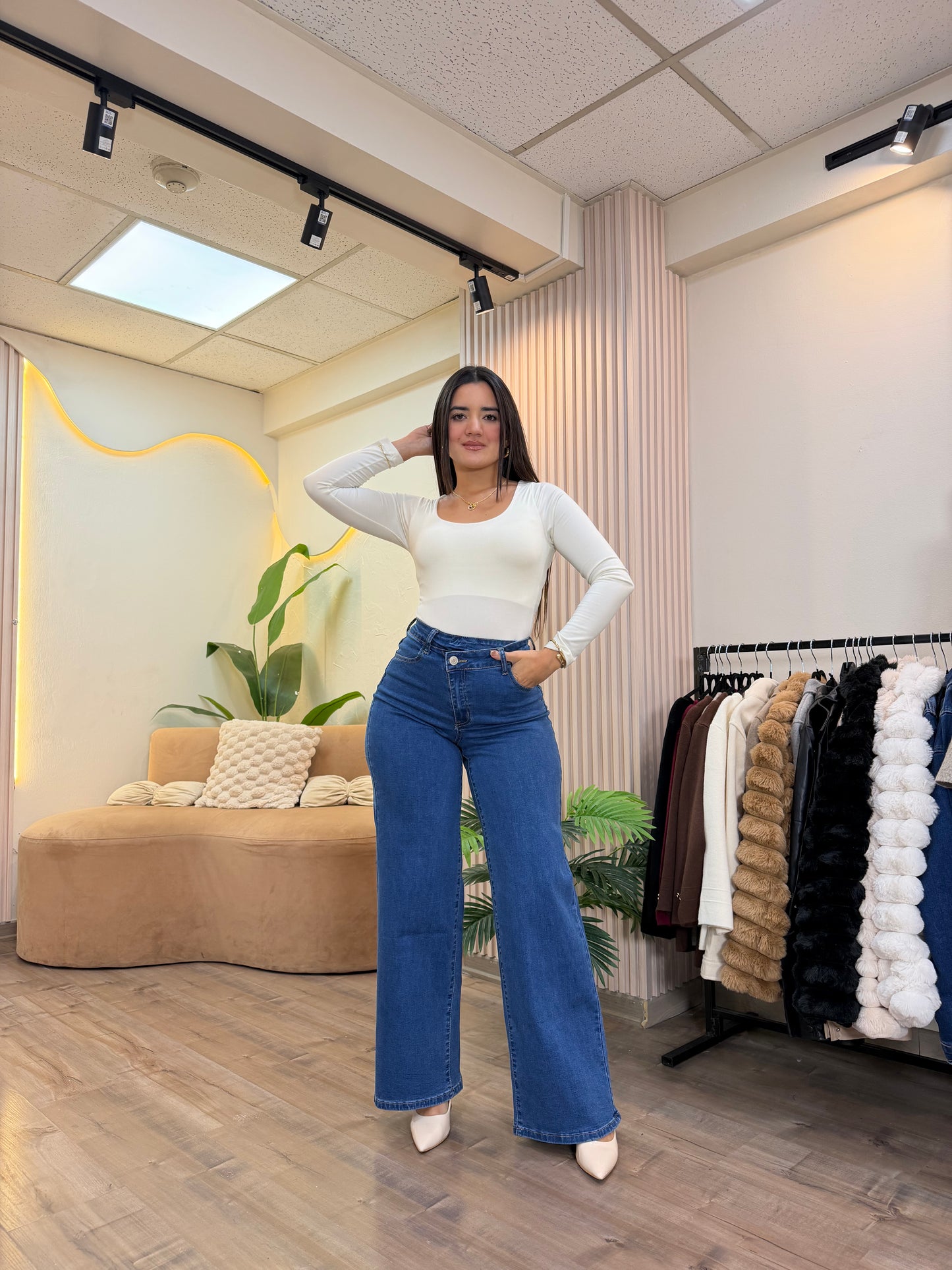 WIDE LEG ASIMETRICO