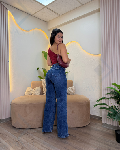 WIDE LEG ADICORA AZUL