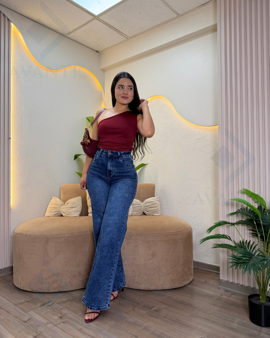 WIDE LEG ADICORA AZUL