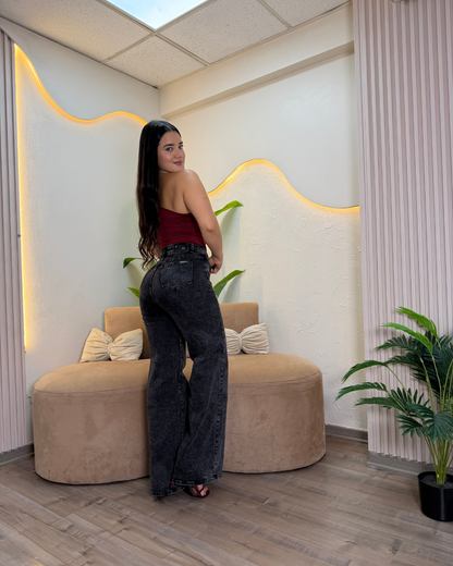 WIDE LEG ADICORA GRIS