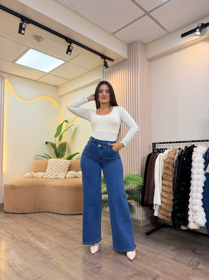 WIDE LEG ASIMETRICO