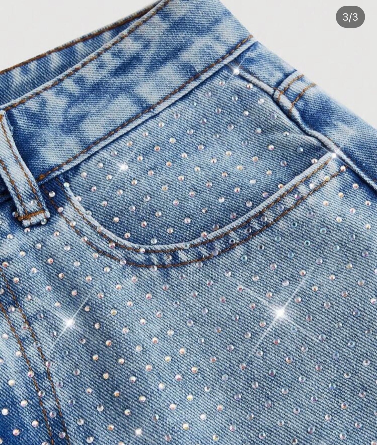 WIDE LEG SHINE (BRILLOS)