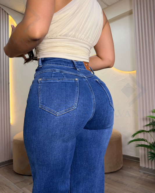 WIDE LEG CLASSIC AZUL