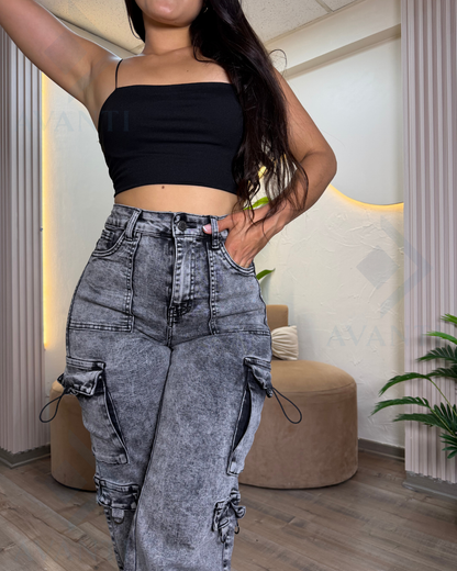CARGO FIORELLA GRIS