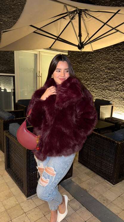 Chaqueta Lissa Burdeo