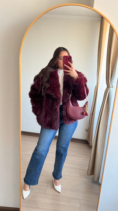 Chaqueta Lissa Burdeo