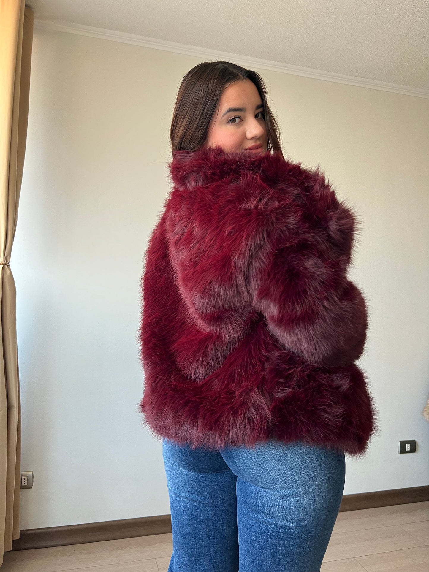 Chaqueta Lissa Burdeo